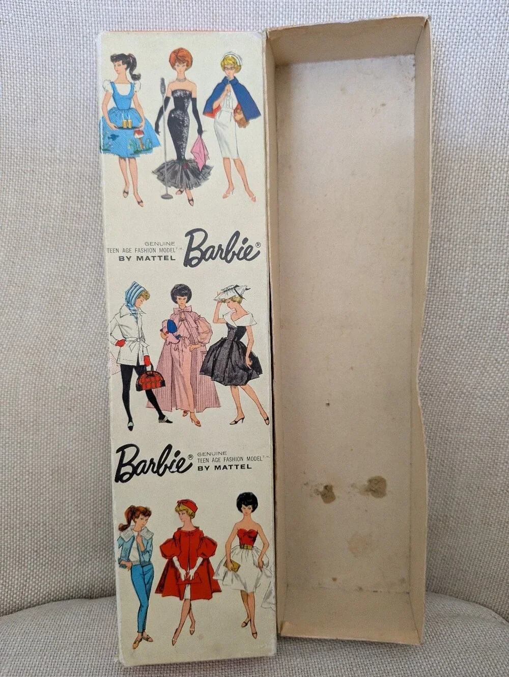 Vintage 1960s Bubblecut Barbie Doll in Original Box - Collectible Fashion Doll